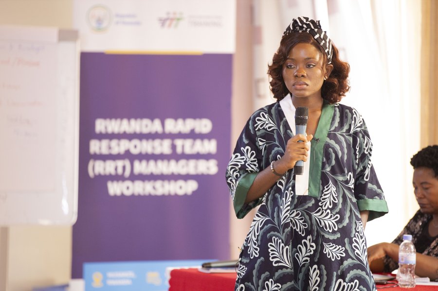 Rwanda Rapid Response Team Managers Workshop facilitation
